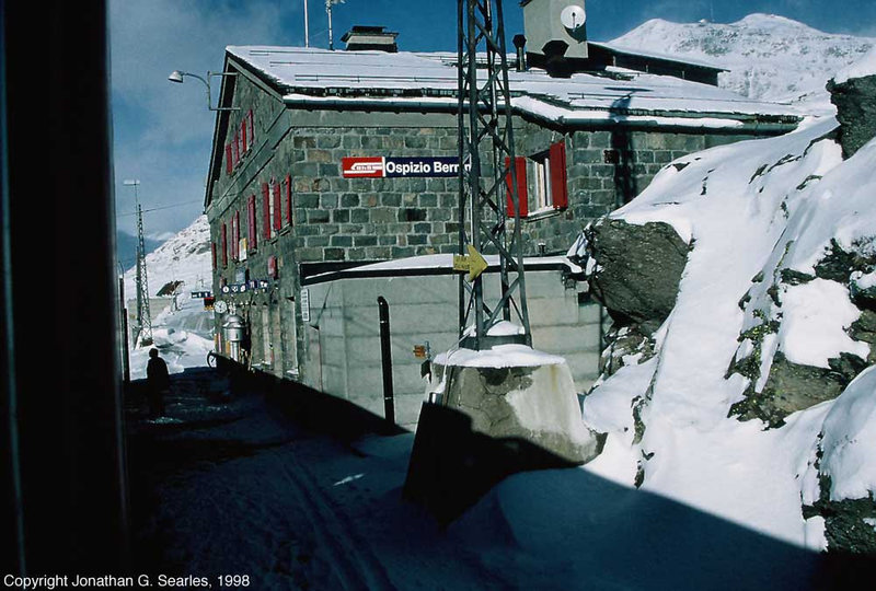 Ospizio Bernina Bahnhof (station), Ospizio Bernina, Switzerland, 1998