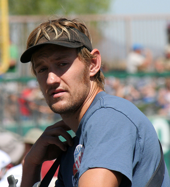 Vendor at Hohokam Stadium (9904)