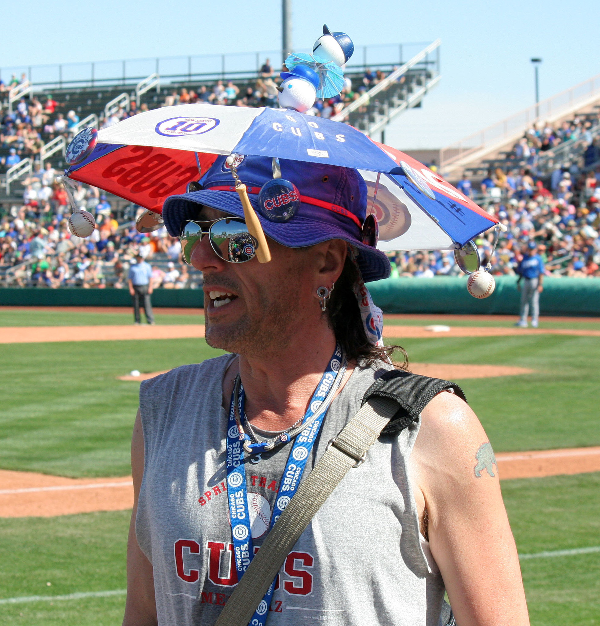 Vendor in Hohokam Stadium (0433)