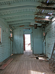 Rhyolite Train Car Interior (8665)