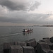 Dona Juana - Pêche au filet au crépuscule / Net fishing at dusk.