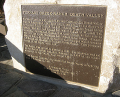 Furnace Creek Ranch Plaque (8589)