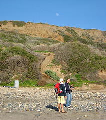 Moon Over San Onofre Beach (1356)