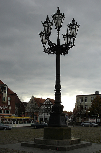 Kandelaber in Glückstadt