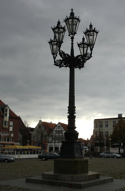 Kandelaber in Glückstadt
