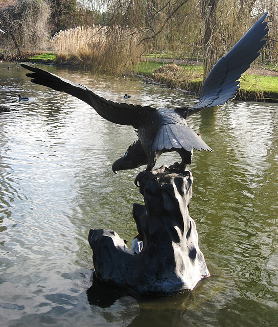 Eagle sculpture