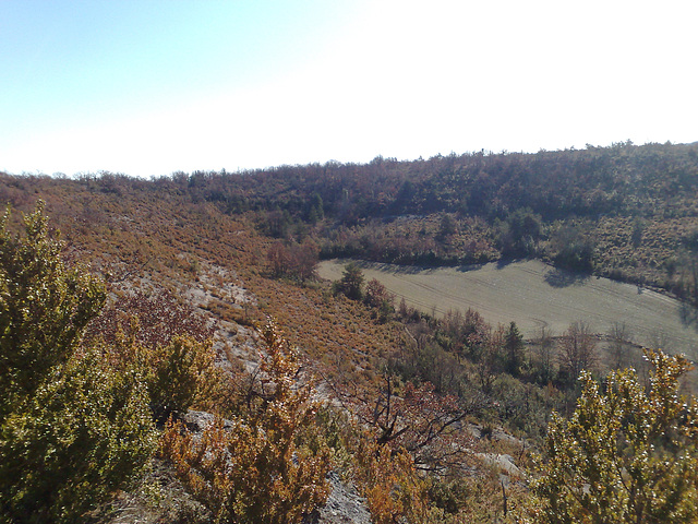 Vue depuis le calvaire de Bagat