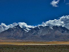 Mountain view from Nyalam Tibet