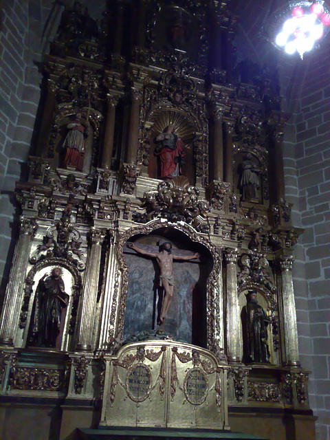 Catedral de Pamplona: Retablo.