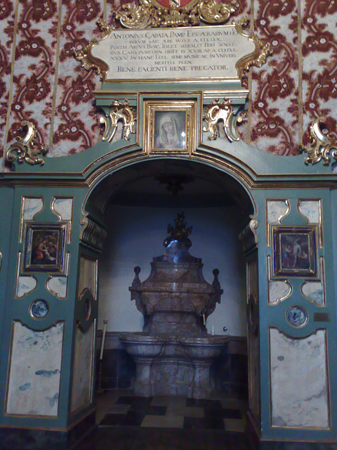 Catedral de Pamplona: sacristía barroca.