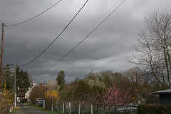 campagne Issoudun avant orage