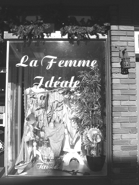 Femme idéale - Ideal Woman in B & W