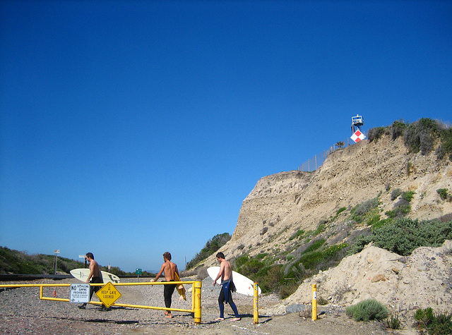 Surfers at Trestles (9175)