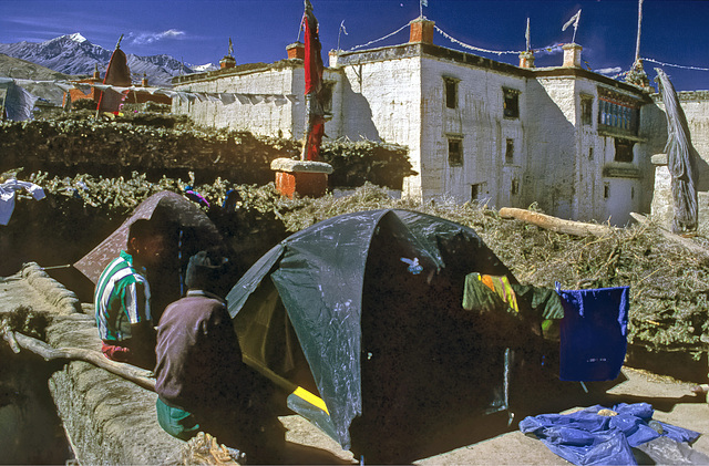 Our campground on the roof top