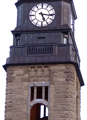 Clock at Hamburg centralstation
