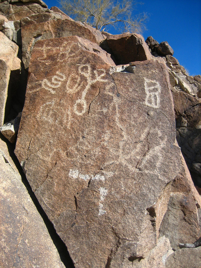Corn Spring Petroglyph (9039)