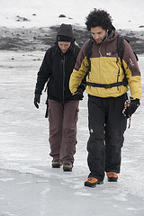 Marche sur glace