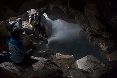 La grotte d'eau chaude