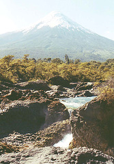 Waterfall in Chile