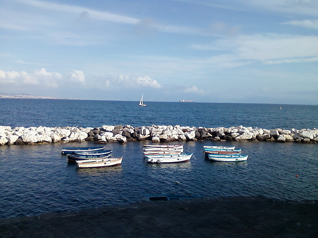 Barche a Santa Lucia (Napoli)