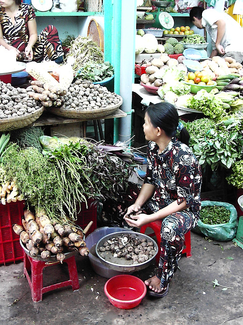 le marché ....