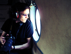 Me in a f**king helicopter - IN COLOR!