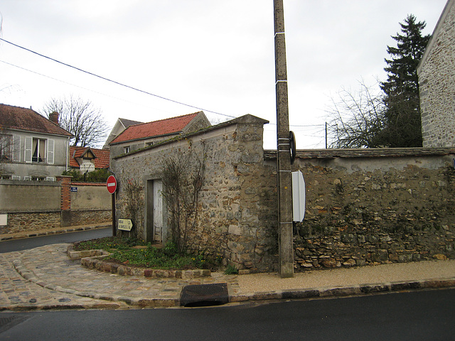 Rue Grande avant les travaux