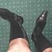 Ipernity charming friend's reward - Gleaming pointed tips black sexy boots and shapely legs !