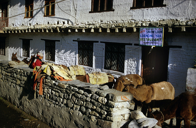 Kagbeni, the entrance to the kingdom Mustang