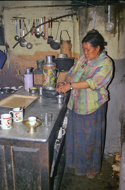 Landlady of the "Red House"