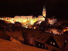 Ĉeĥio - Kastelo kaj urbo Český Krumlov - sur UNESKO listo