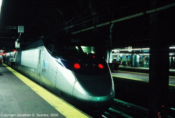 Amtrak #2031, New York Penn Station, New York, NY, USA, 2000