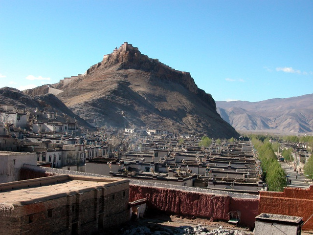 Gyantse and its Dzong