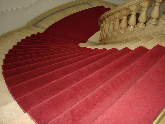 Rote Treppe