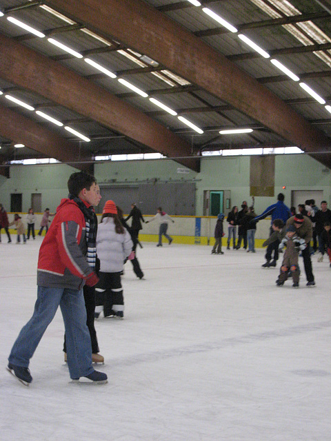 Sortie patinoire