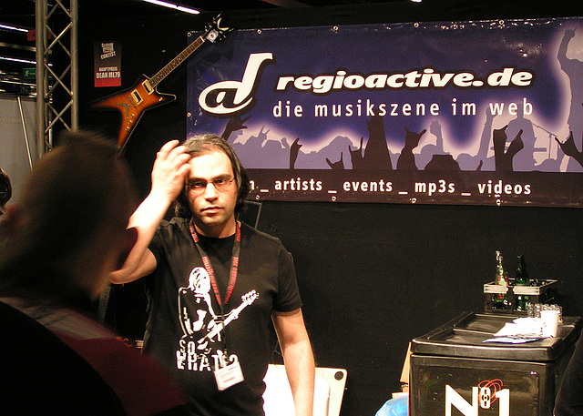 Musikmesse 08 - regioactive.de-Stand