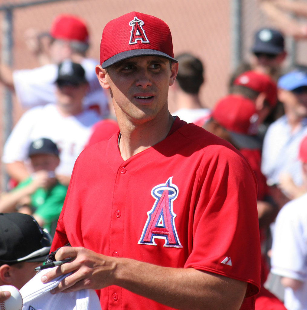 Anaheim Angels Signing Autographs (0914)