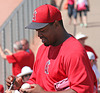 Anaheim Angels Signing Autographs (0971)