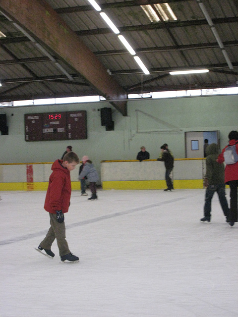 Sortie patinoire