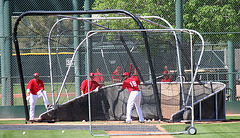 Tempe Diablo Stadium - Batting Practice (0910)