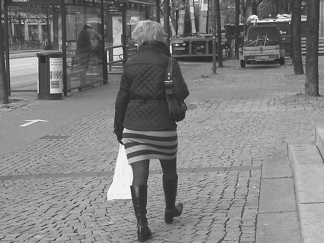 Helsingborg / Sweden -  October 22th 2008 - B & W-