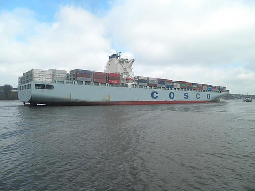 Containerschiff   COSCO  ASIA