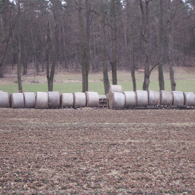 longline hay bundles