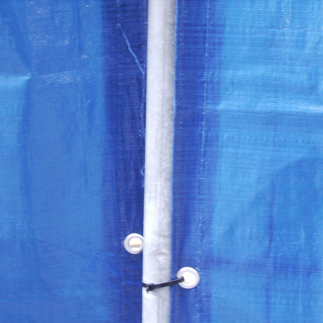 longline blue curtain light