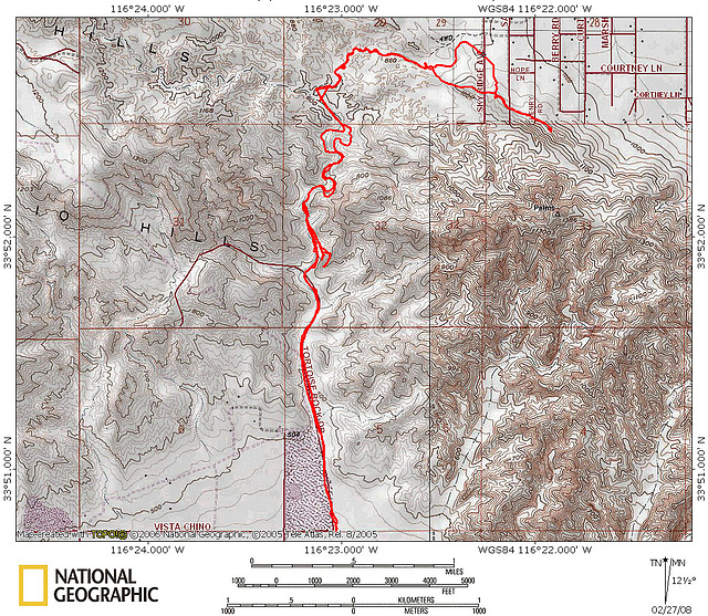 Quarry Canyon Route