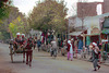 Walking along a road in Herat