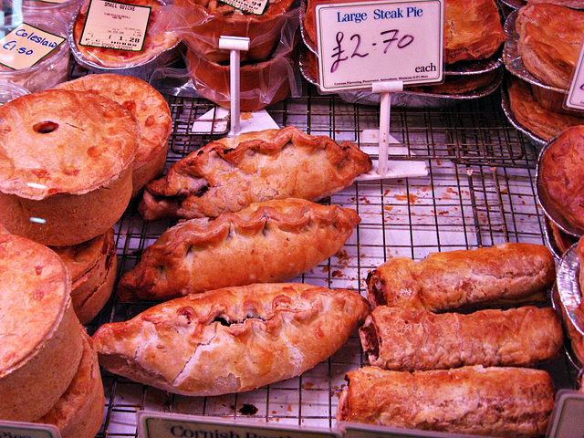 Pies, pasties and sausage rolls