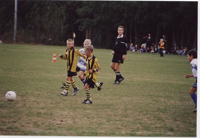 Henrik beim Fussball