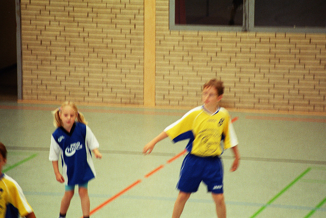 Henrik beim Handball