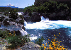 Waterfall in Chile